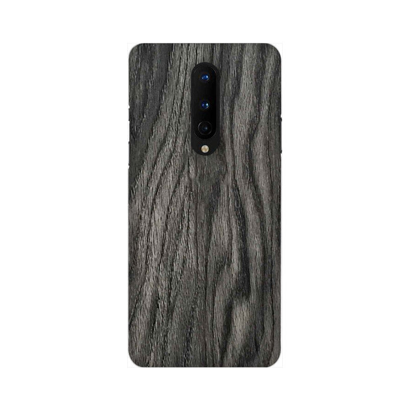 Black Wood Surface Pattern Mobile Case Cover for OnePlus 8/ OnePlus 8 Pro