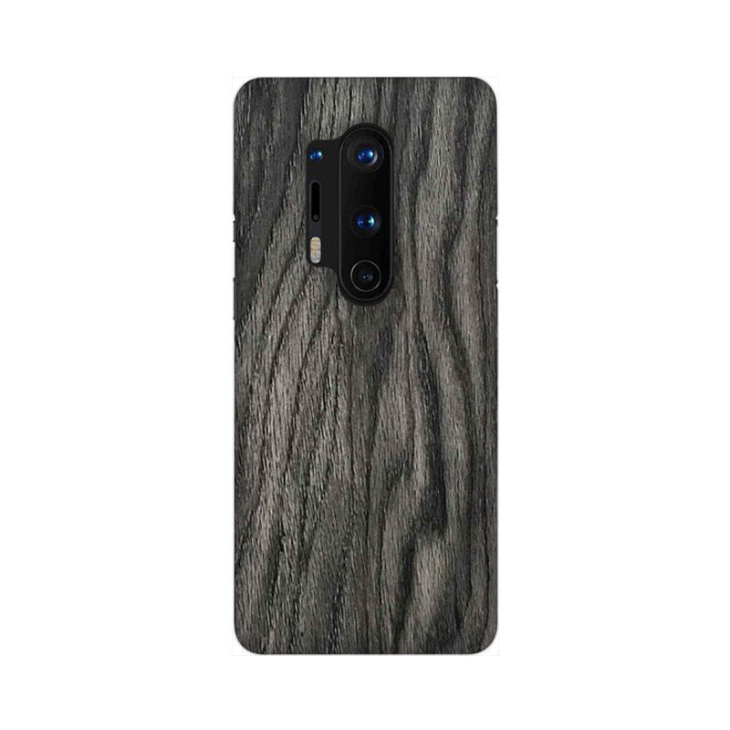 Black Wood Surface Pattern Mobile Case Cover for OnePlus 8/ OnePlus 8 Pro