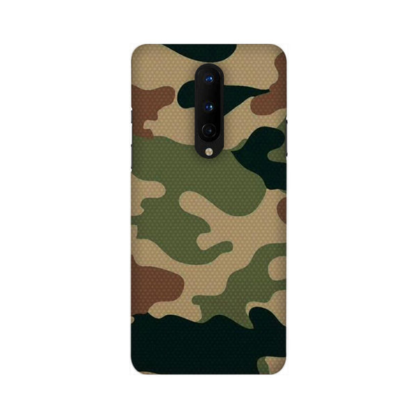 Camo Black And Green Pattern Mobile Case Cover for OnePlus 8/ OnePlus 8 Pro