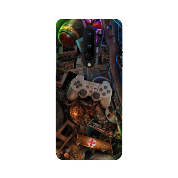 Gaming Pattern Mobile Case Cover for OnePlus 8/ OnePlus 8 Pro
