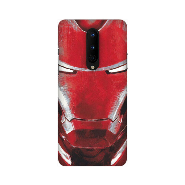 Iron Man Suit Pattern Mobile Case Cover for OnePlus 8/ OnePlus 8 Pro
