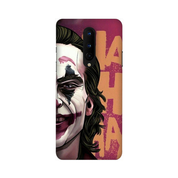 Joker Pink Pattern Mobile Case Cover for OnePlus 8/ OnePlus 8 Pro