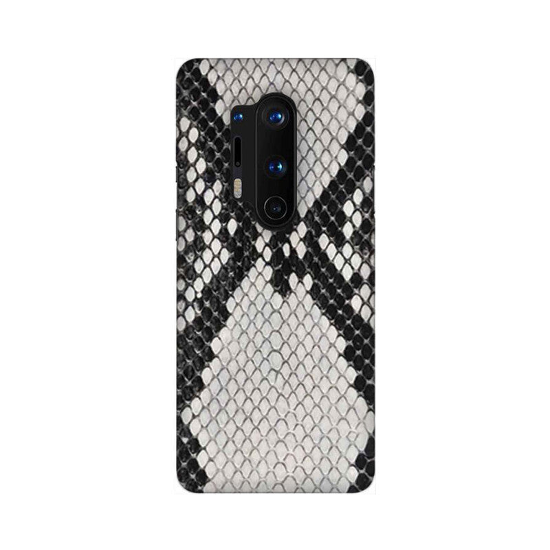 Snake Skin Pattern Mobile Case Cover for OnePlus 8/ OnePlus 8 Pro