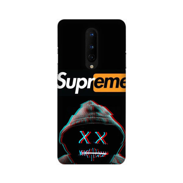 Supreme LED Mask Pattern Mobile Case Cover for OnePlus 8/ OnePlus 8 Pro