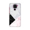 Pink Black & White Marble Pattern Mobile Case Cover for Redmi Note 9/ Redmi Note 9 Pro