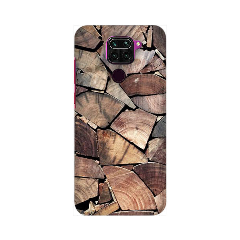 Wood Pieces Pattern Mobile Case Cover for Redmi Note 9/ Redmi Note 9 Pro