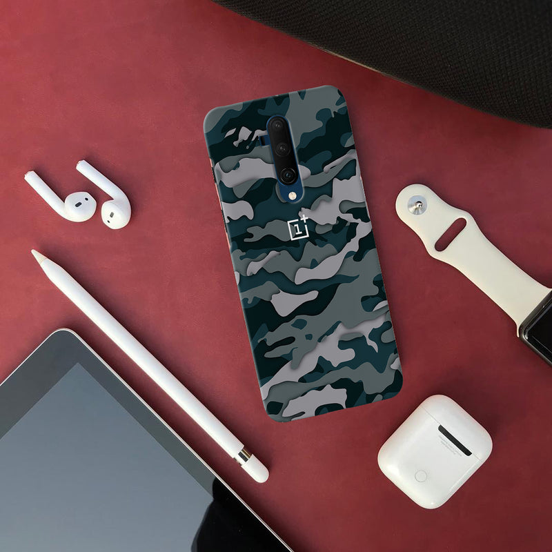 Military Camo Pattern Mobile Case Cover For Oneplus 7t Pro