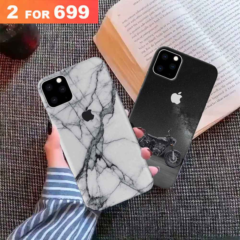 Combo Offer On Iron Man And Beard Old Man Pattern Mobile Case For IPhone 11 Pro ( Pack Of 2 )