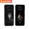 Combo Offer On Black And White Joker And Beard Old Man Pattern Mobile Case For Oneplus 7T ( Pack Of 2 )