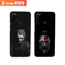 Combo Offer On Black And White Joker And Old Beard Man Pattern Mobile Case For Redmi Note 8 ( Pack Of 2 )