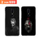 Combo Offer On Black And White Joker And Beard Old Man Pattern Mobile Case For Oneplus 6 ( Pack Of 2 )