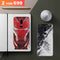 Combo Offer On Iron Man And Marble Pattern Mobile Case For Oneplus 6 ( Pack Of 2 )