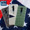 Combo Offer On Marble And Blue, Camo And Green Boxes Pattern Mobile Case For Oneplus 7T Pro ( Pack Of 3 )