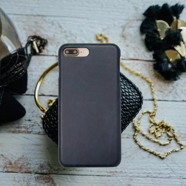 Blue Leather Case for Iphone 6 Plus