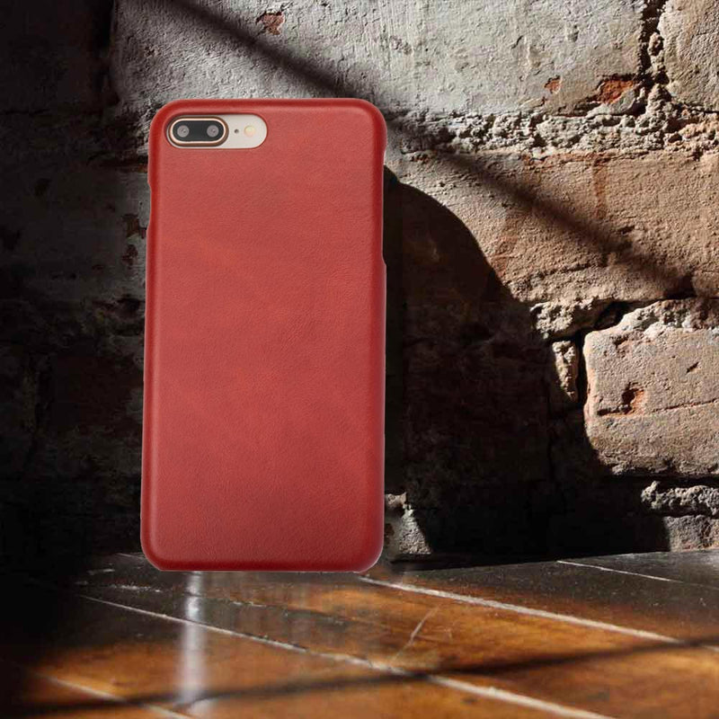 Red Leather Case for Iphone 6  Plus