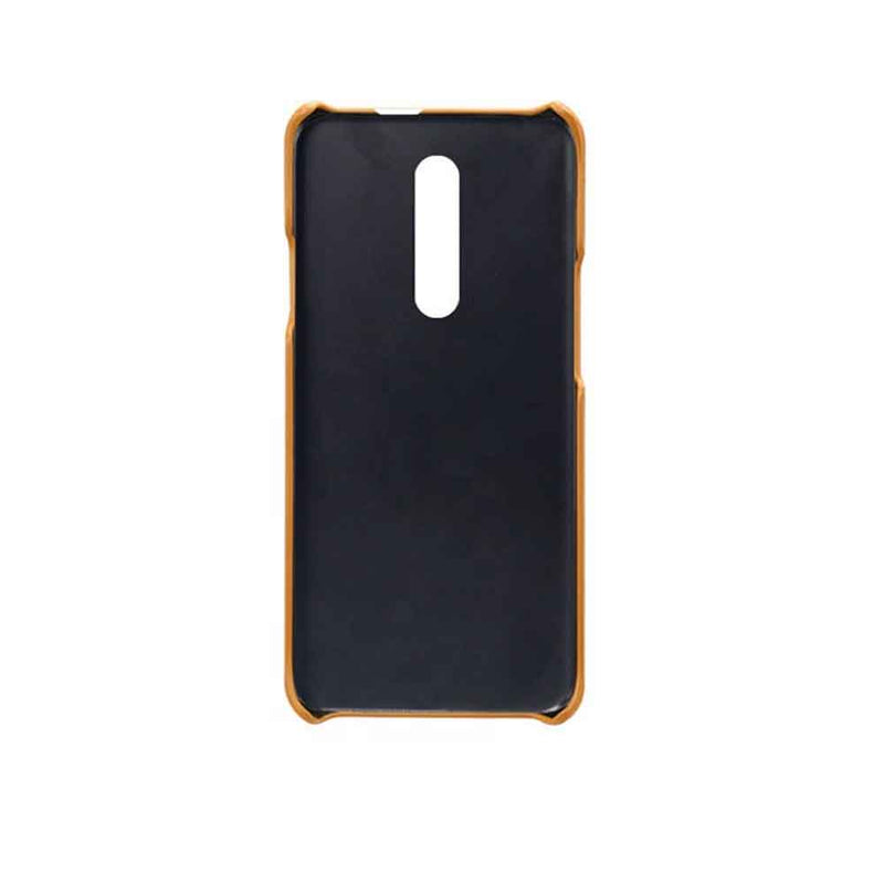 Brown Leather Mobile Cover for Oneplus 7 Pro