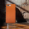 Orange Leather Case for Iphone 8 Plus