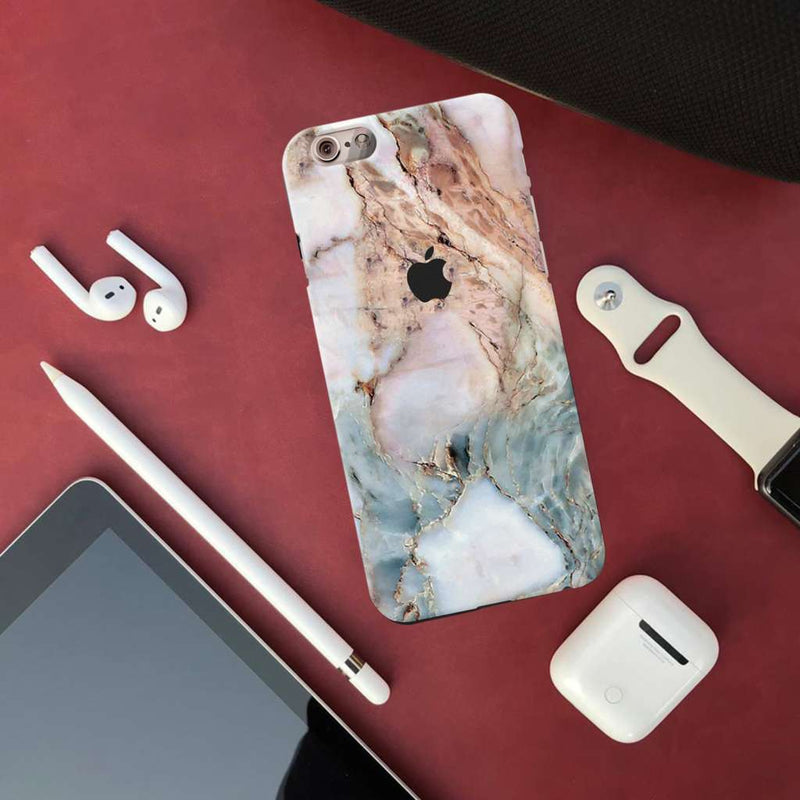 Lite Pink Marble Pattern Mobile Case Cover For Iphone 6