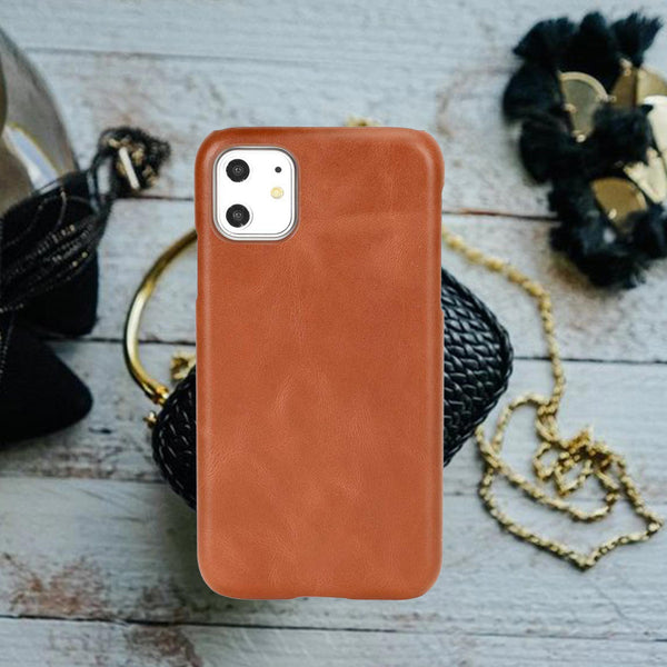 Genuine Leather Case for Iphone 11