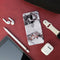White & Black Marble Pattern Mobile Case Cover For Oneplus 6