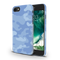 Blue and White Camouflage Printed Slim Cases and Cover for iPhone 8