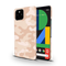 Cream and White Camouflage Printed Slim Cases and Cover for Pixel 4A