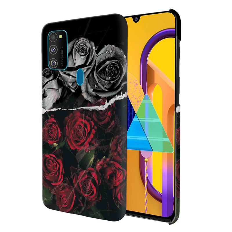 Dark Roses Printed Slim Cases and Cover for Galaxy M30S