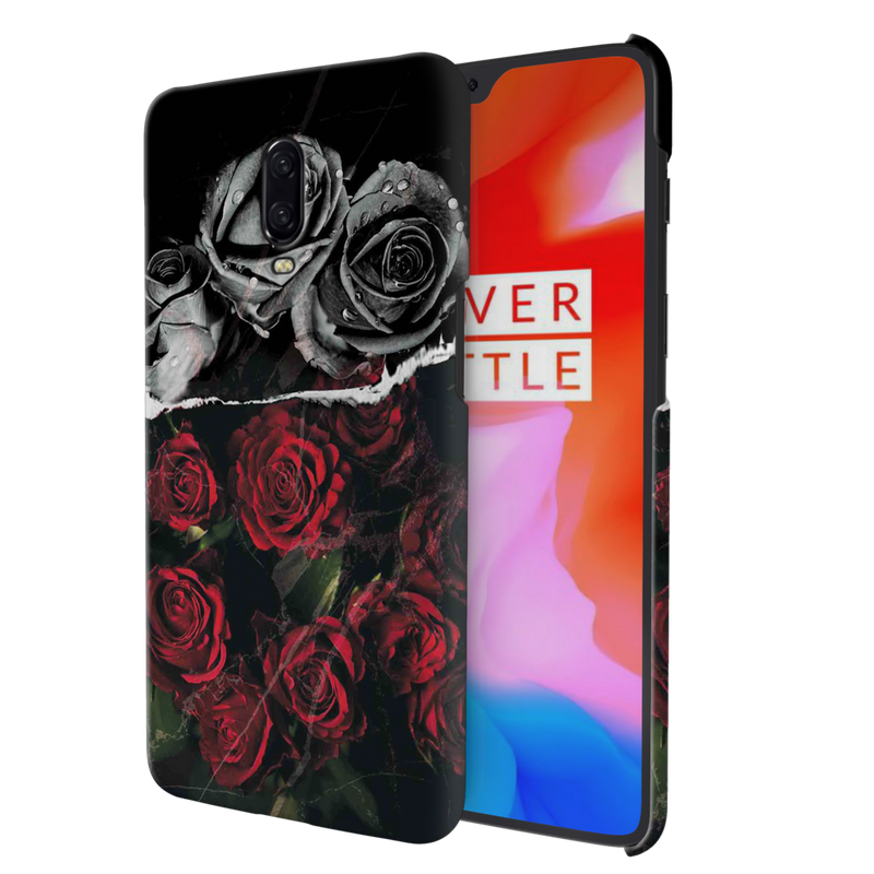 Dark Roses Printed Slim Cases and Cover for OnePlus 6T