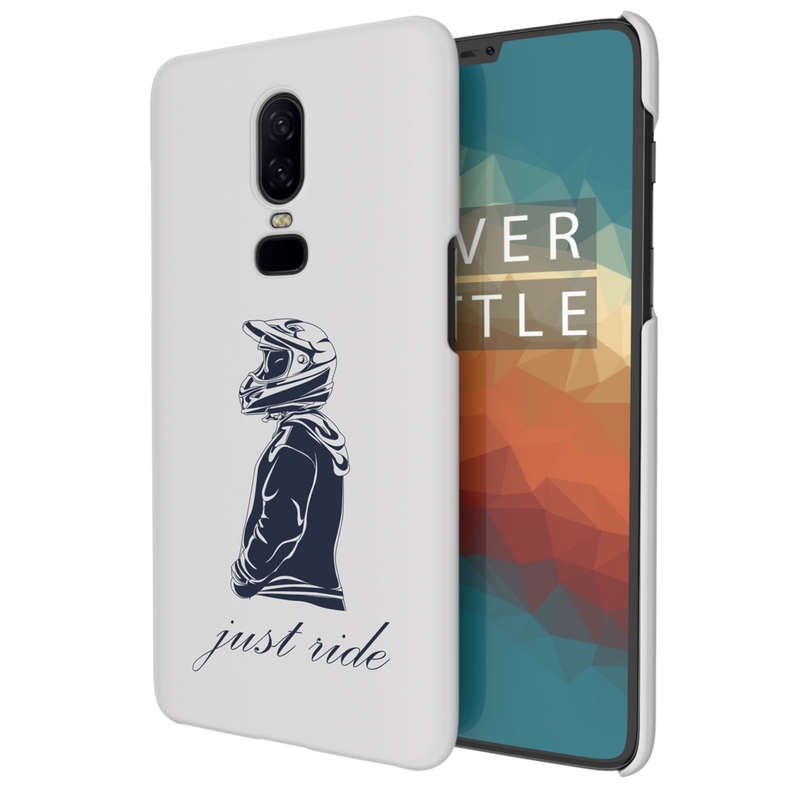 Just Ride Printed Slim Cases and Cover for OnePlus 6