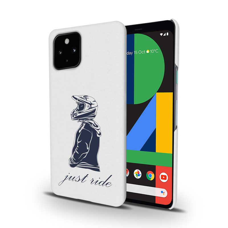 Just Ride Printed Slim Cases and Cover for Pixel 4A