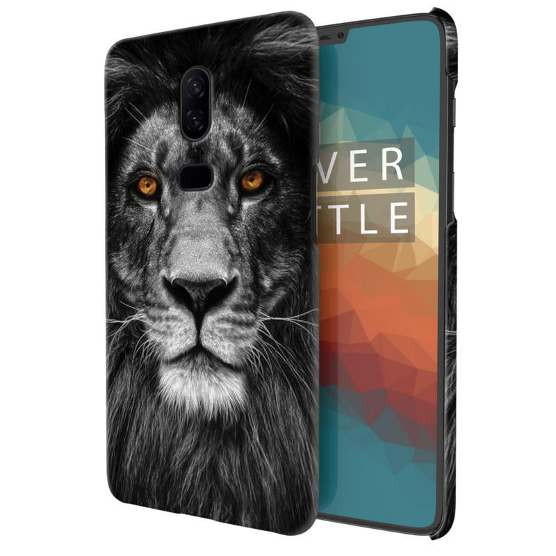 Lion Face Printed Slim Cases and Cover for OnePlus 6