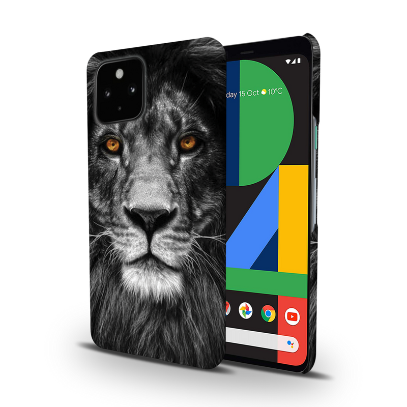 Lion Face Printed Slim Cases and Cover for Pixel 4A