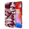 Maroon and White Camouflage Printed Slim Cases and Cover for OnePlus 6T
