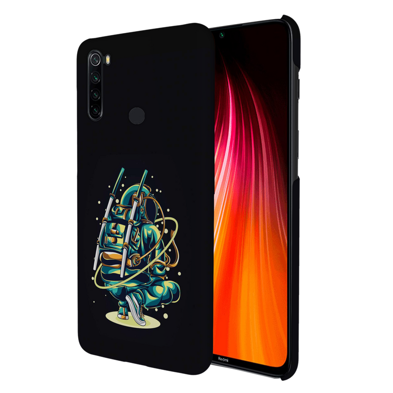 Ninja Astronaut Printed Slim Cases and Cover for Redmi Note 8