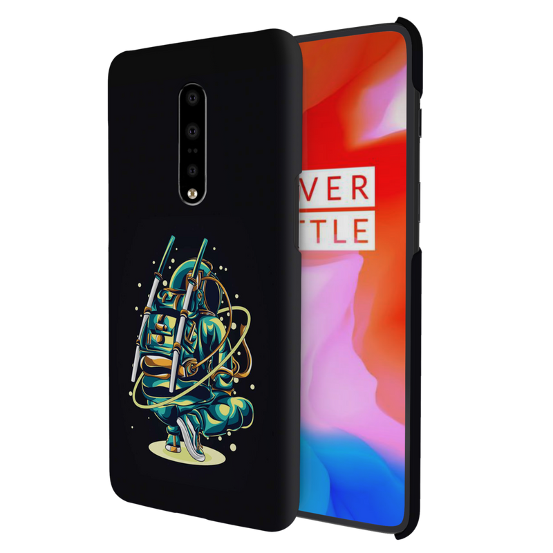 Ninja Astronaut Printed Slim Cases and Cover for OnePlus 7 Pro