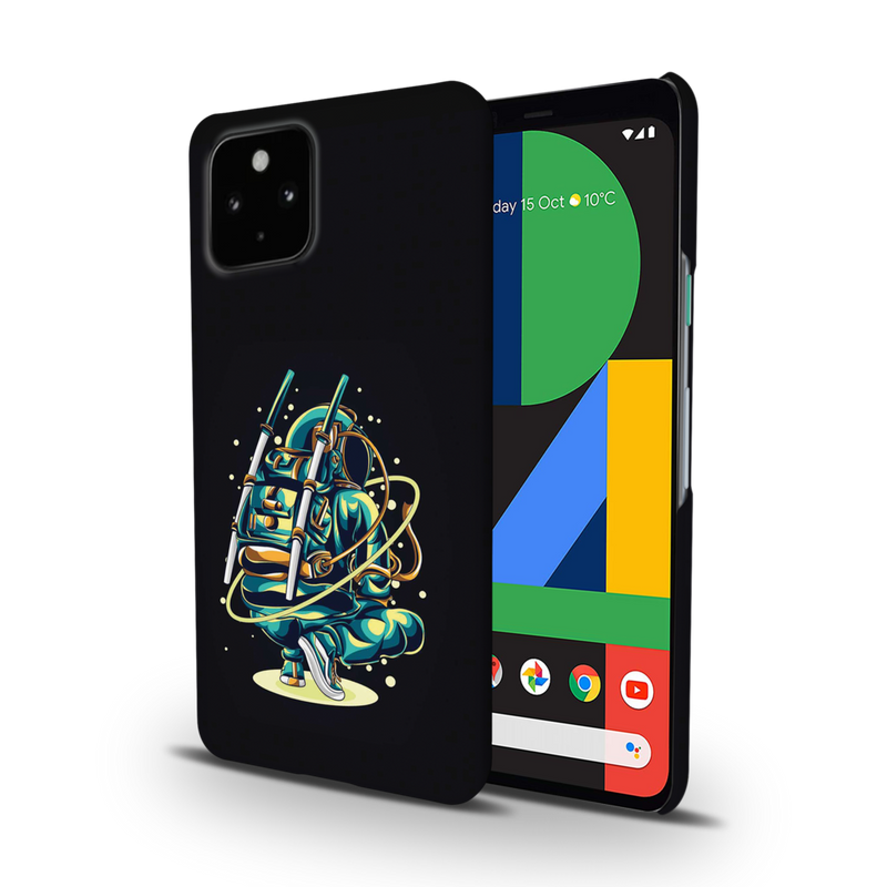 Ninja Astronaut Printed Slim Cases and Cover for Pixel 4A
