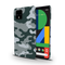 Olive Green and White Camouflage Printed Slim Cases and Cover for Pixel 4