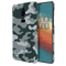 Olive Green and White Camouflage Printed Slim Cases and Cover for OnePlus 6