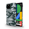 Olive Green and White Camouflage Printed Slim Cases and Cover for Pixel 4A