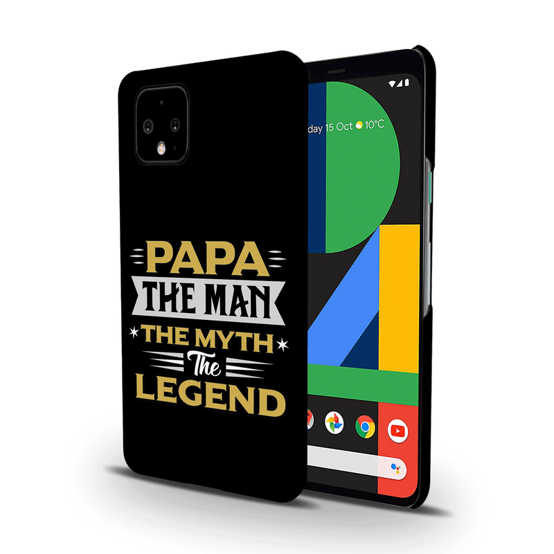 Papa the legend Printed Slim Cases and Cover for Pixel 4