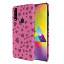 Pink Hearts Printed Slim Cases and Cover for Galaxy A20S