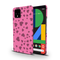 Pink Hearts Printed Slim Cases and Cover for Pixel 4