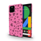 Pink Hearts Printed Slim Cases and Cover for Pixel 4A