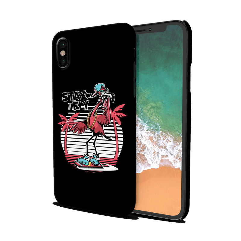 Stay and Fly Printed Slim Cases and Cover for iPhone XS