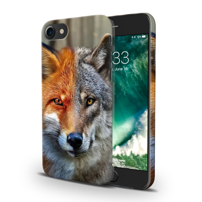 Wolf Printed Slim Cases and Cover for iPhone 8