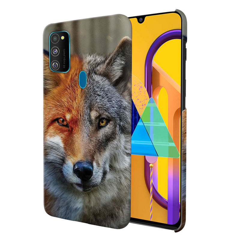 Wolf Printed Slim Cases and Cover for Galaxy M30S