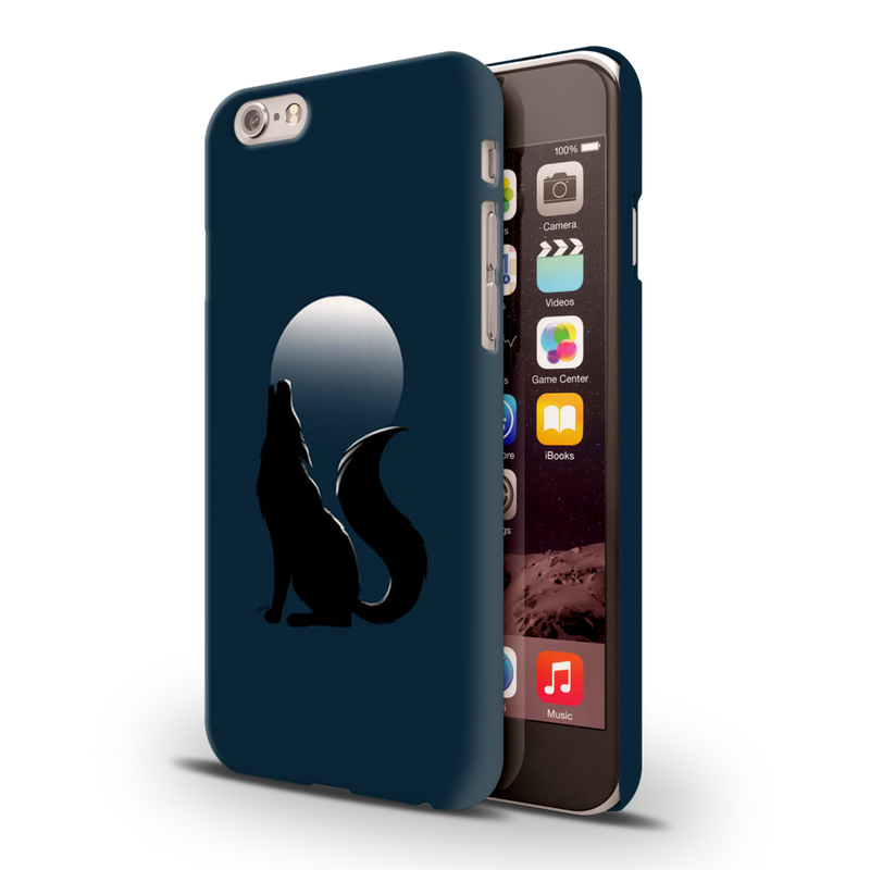 Wolf howling Printed Slim Cases and Cover for iPhone 6