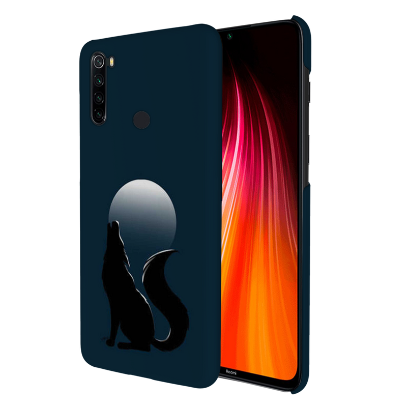 Wolf howling Printed Slim Cases and Cover for Redmi Note 8