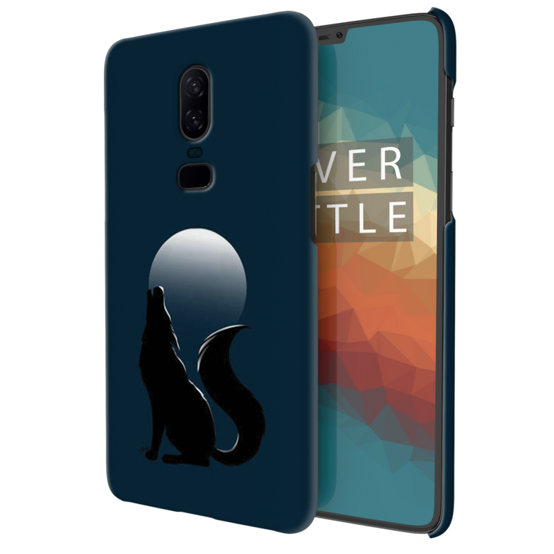 Wolf howling Printed Slim Cases and Cover for OnePlus 6