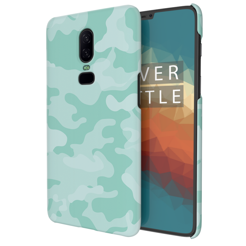 Xteal and White Printed Slim Cases and Cover for OnePlus 6